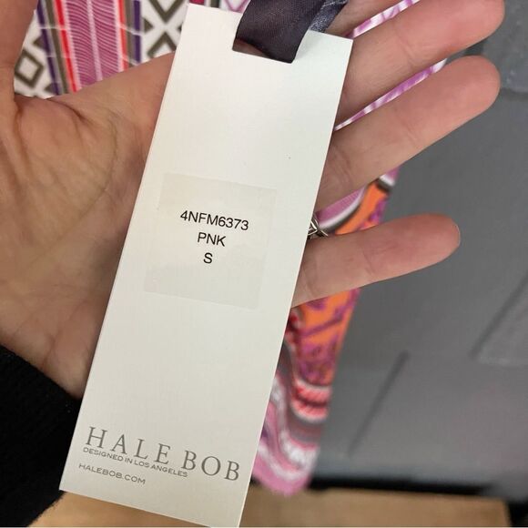 Hale Bob orange and pink sleeveless dress NWT - Picture 11 of 12